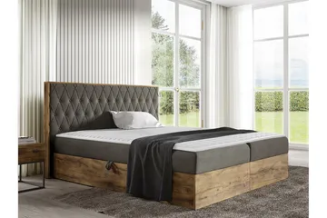 Sängynrunko Oberting 200x200 cm - Huonekalut - Sänky - Sänkykehikot & sängynrungot