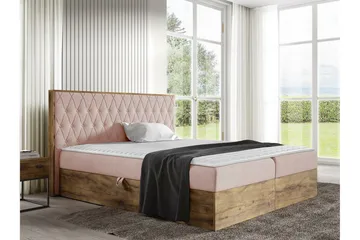 Sängynrunko Oberting 200x200 cm - Huonekalut - Sänky - Sänkykehikot & sängynrungot