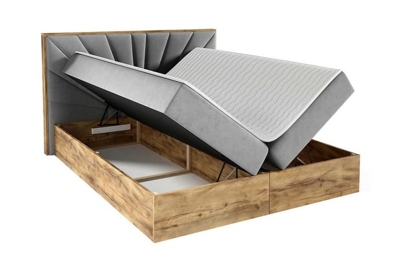 Sängynrunko Oberting 200x200 cm - Huonekalut - Sänky - Sänkykehikot & sängynrungot