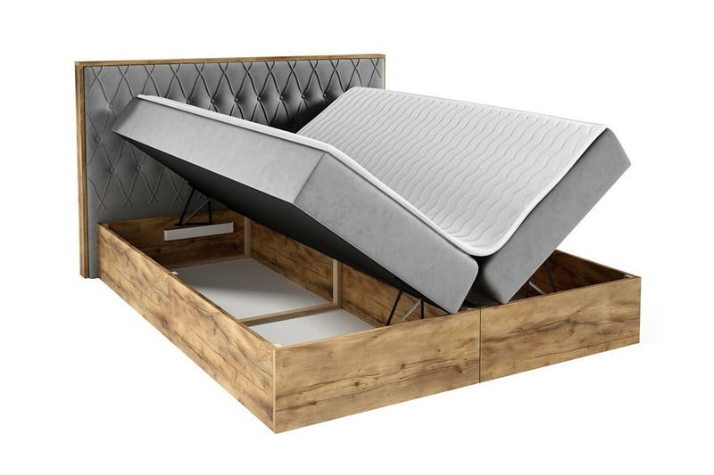 Sängynrunko Oberting 200x200 cm - Huonekalut - Sänky - Sänkykehikot & sängynrungot