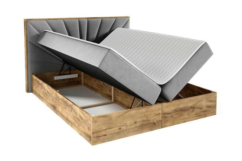 Sängynrunko Oberting 200x200 cm - Huonekalut - Sänky - Sänkykehikot & sängynrungot