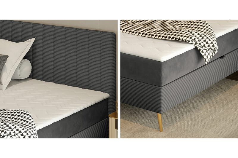 Sängynrunko Rathkeale 140x200 cm - Huonekalut - Sänky - Sänkykehikot & sängynrungot