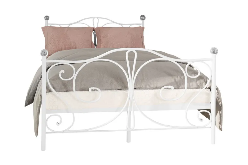 Sängynrunko ROLEMI 140x200, Valkoinen