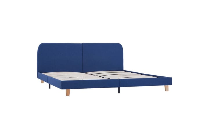 Sängynrunko sininen kangas 150x200 cm - Sininen - Sänkykehikot & sängynrungot