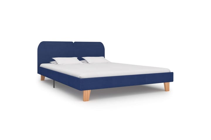 Sängynrunko sininen kangas 150x200 cm - Sininen - Sänkykehikot & sängynrungot
