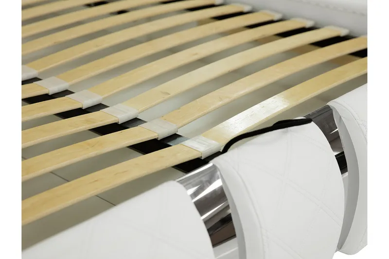 Sängynrunko Sororia 140x200 cm - Valkoinen - Huonekalut - Sänky - S änkykehikot & sängynrungot