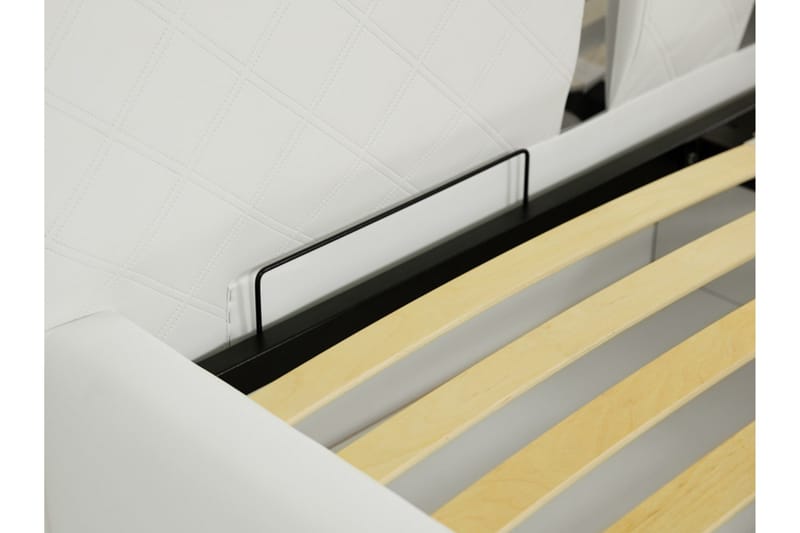 Sängynrunko Sororia 140x200 cm - Valkoinen - Huonekalut - Sänky - Sänkykehikot & sängynrungot