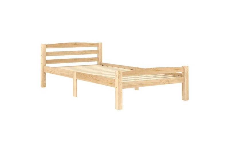 Sängynrunko täysi mänty 100x200 cm - Huonekalut - Sänky - Sänkykehikot & sängynrungot