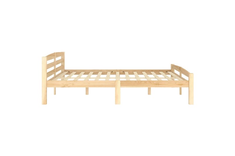 Sängynrunko täysi mänty 200x200 cm - Huonekalut - Sänky - Sänkykehikot & sängynrungot