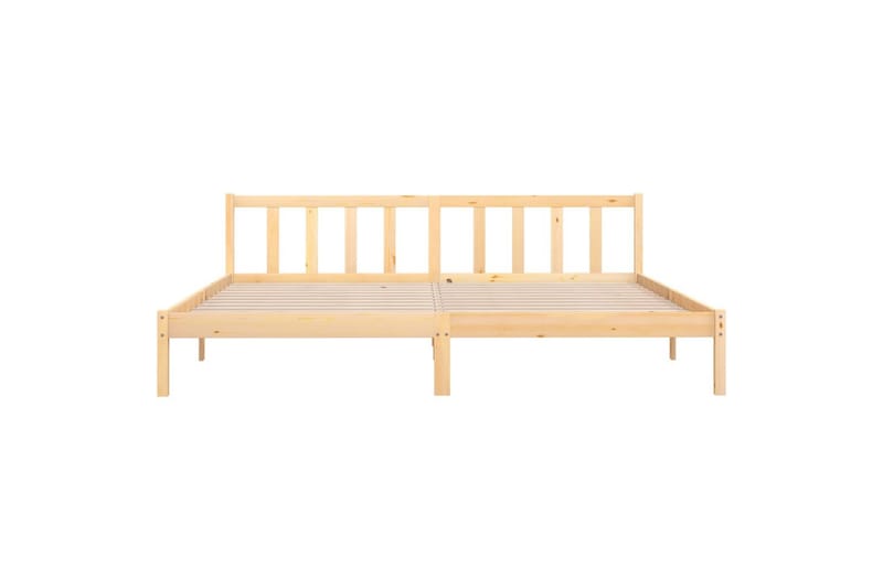 Sängynrunko täysi mänty 200x200 cm - Huonekalut - Sänky - Sänkykehikot & sängynrungot