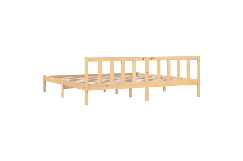 Sängynrunko täysi mänty 200x200 cm - Huonekalut - Sänky - Sänkykehikot & sängynrungot