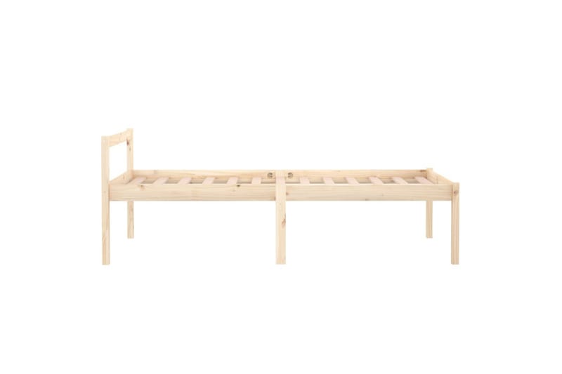 Sängynrunko täysi mänty 90x200 cm - Ruskea - Huonekalut - Sänky - Sänkykehikot & sängynrungot