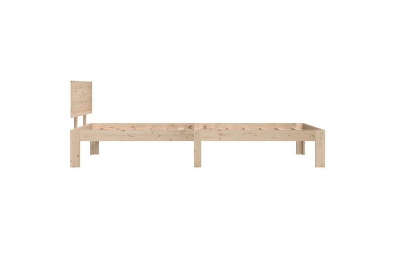 Sängynrunko täysi mänty 90x200 cm - Ruskea - Huonekalut - Sänky - Sänkykehikot & sängynrungot