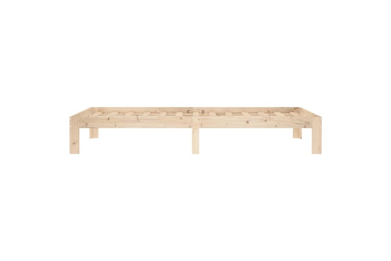 Sängynrunko täysi mänty 90x200 cm - Ruskea - Huonekalut - Sänky - Sänkykehikot & sängynrungot