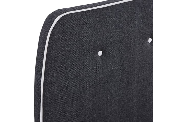 Sängynrunko tummanharmaa kangas 120x190 cm - Harmaa - Sänkykehikot & sängynrungot