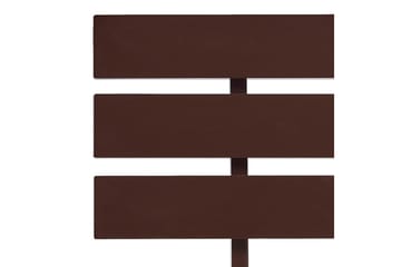 Sängynrunko tummanruskea mänty 180x200 cm - Ruskea - Huonekalut - Sänky - Sänkykehikot & sängynrungot