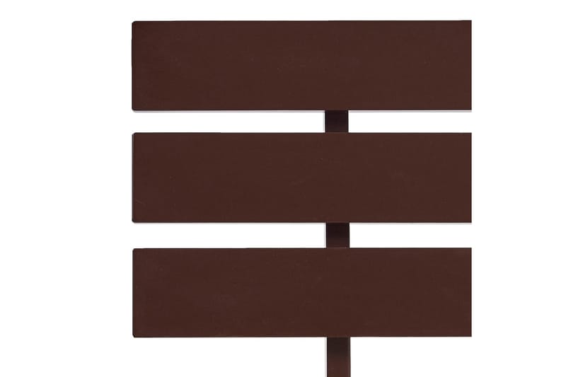 Sängynrunko tummanruskea mänty 180x200 cm - Ruskea - Huonekalut - Sänky - Sänkykehikot & sängynrungot