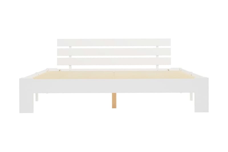 Sängynrunko valkoinen mänty 180x200 cm - Valkoinen - Huonekalut - Sänky - Sänkykehikot & sängynrungot