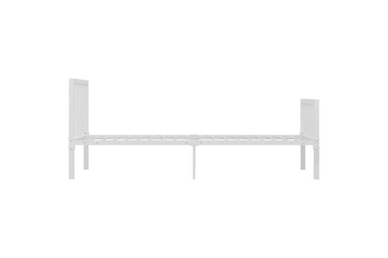Sängynrunko valkoinen metalli 90x200 cm - Huonekalut - Sänky - Sänkykehikot & sängynrungot