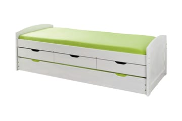 Sängynrunko Yara 90X200 Valkoinen - Huonekalut - Sänky - Sänkykehikot & sängynrungot