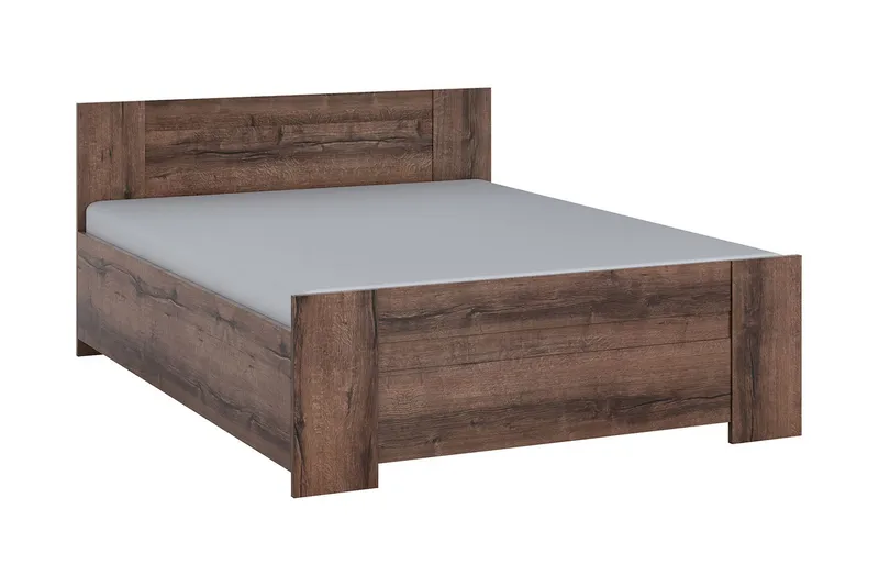 Sänky Barriga 205cm - Tammi - Huonekalut - Sänky - Sänkykehikot & sängynrungot