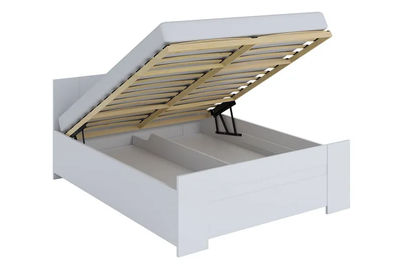 Sänky Barriga 205cm - Tammi - Huonekalut - Sänky - Sänkykehikot & sängynrungot