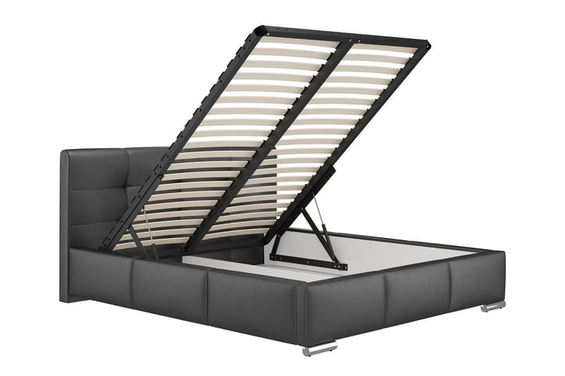 Sänky Birkeland 180x200 - Valkoinen - Huonekalut - Sänky - Sänkykehikot & sängynrungot