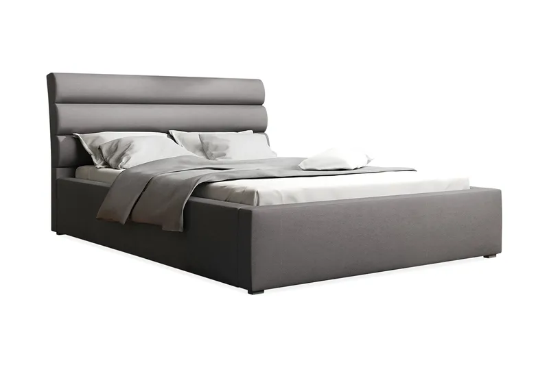 Sänky Breyawna 120x200 cm - Harmaa - Huonekalut - Sänky - Sänkykehikot & sängynrungot