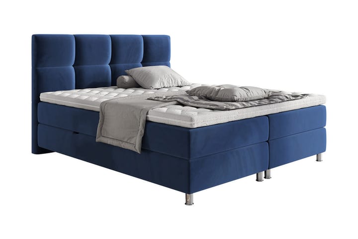 Sänky Breyawna 120x200 cm - Sininen - Sänkykehikot & sängynrungot