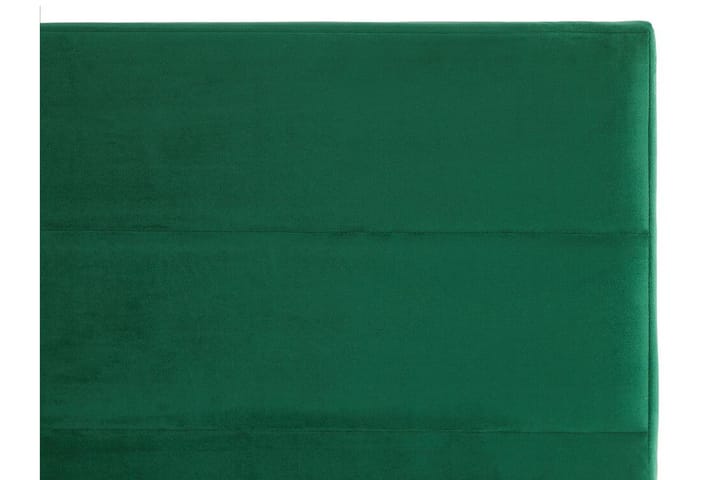 Sänky Chinou 160x200 cm - Vihreä/Sametti - Sänkykehikot & sängynrungot