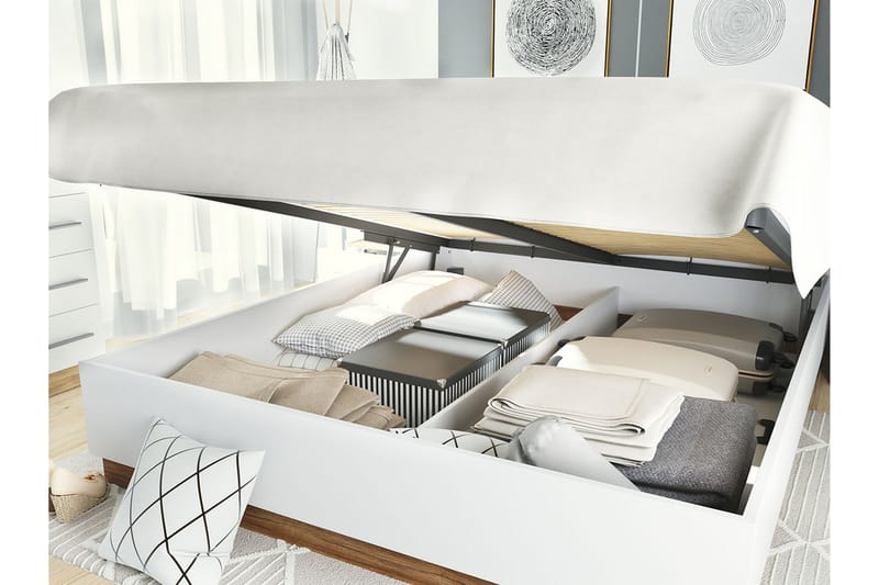 Sänky Dentro 218x167x88 cm - Huonekalut - Sänky - Sänkykehikot & sängynrungot