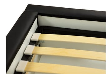 Sänky Geita Säilytyksellä 140x200 - Musta - Huonekalut - Sänky - Sänkykehikot & sängynrungot