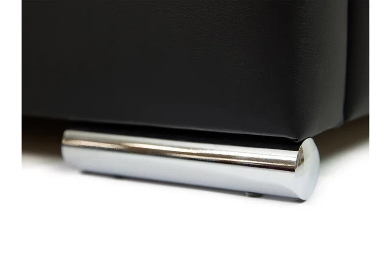 Sänky Geita Säilytyksellä 160x200 - Musta - Huonekalut - Sänky - Sänkykehikot & sängynrungot