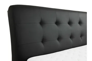 Sänky Geita Säilytyksellä 160x200 - Musta - Huonekalut - Sänky - Sänkykehikot & sängynrungot