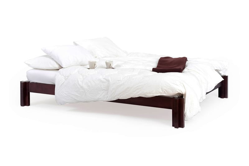 Sänky Mori 180 cm Wenge - Kiteen Huonekalut - Huonekalut - Sänky - Sänkykehikot & sängynrungot