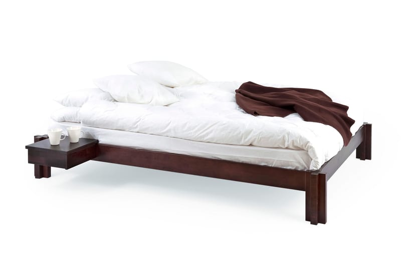 Sänky Mori 180 cm Wenge - Kiteen Huonekalut - Huonekalut - Sänky - Sänkykehikot & sängynrungot