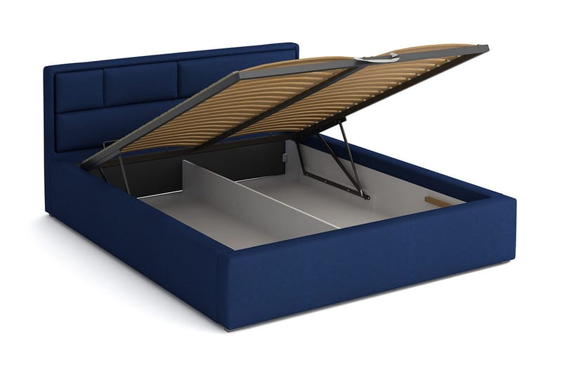 Sänky Ramby 120x200 cm Metallikehys - Musta - Huonekalut - Sänky - Sänkykehikot & sängynrungot