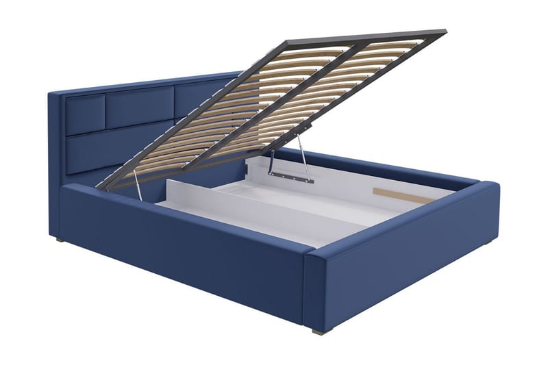 Sänky Ramby 120x200 cm Metallikehys - Musta - Huonekalut - Sänky - Sänkykehikot & sängynrungot