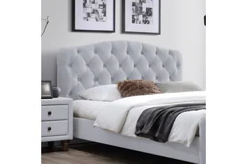 Sänky Sandra Vaalea Beige - Huonekalut - Sänky - Sänkykehikot & sängynrungot