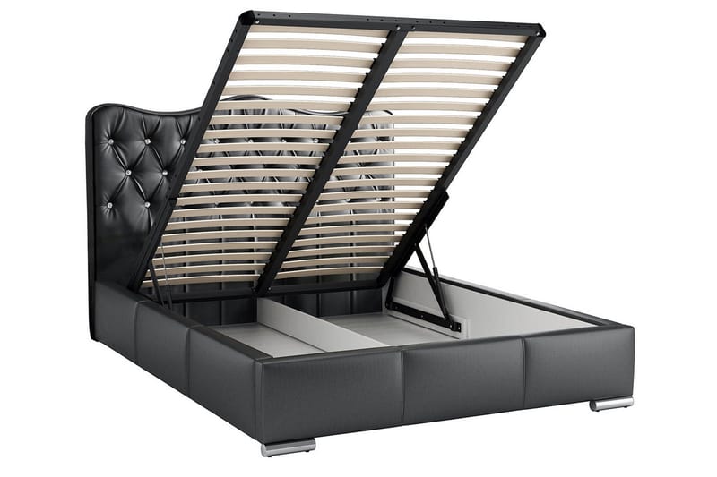 Sänky Sparbuen 180x200 - Valkoinen - Huonekalut - Sänky - Sänkykehikot & sängynrungot