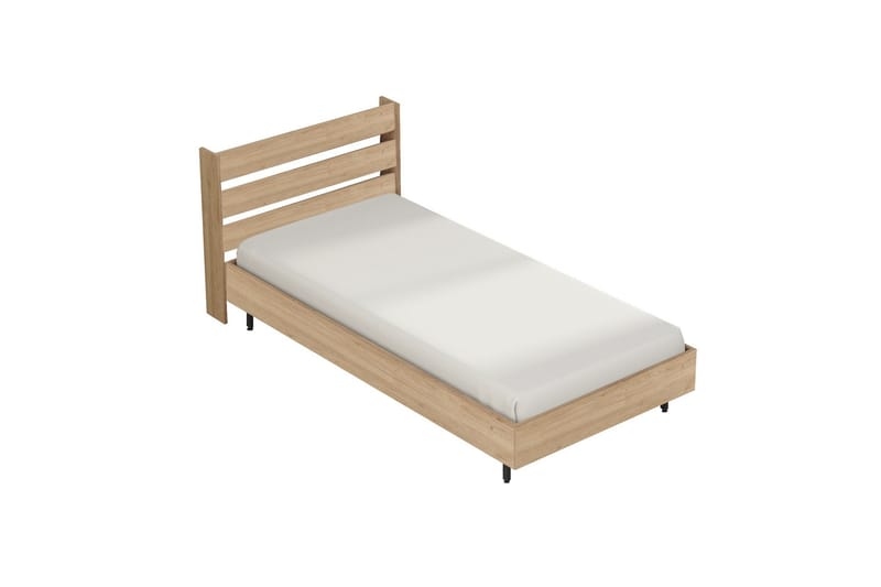 Sänkykehys Liyakat 90x200 cm - Pähkinä - Huonekalut - Sänky - Sänkykehikot & sängynrungot