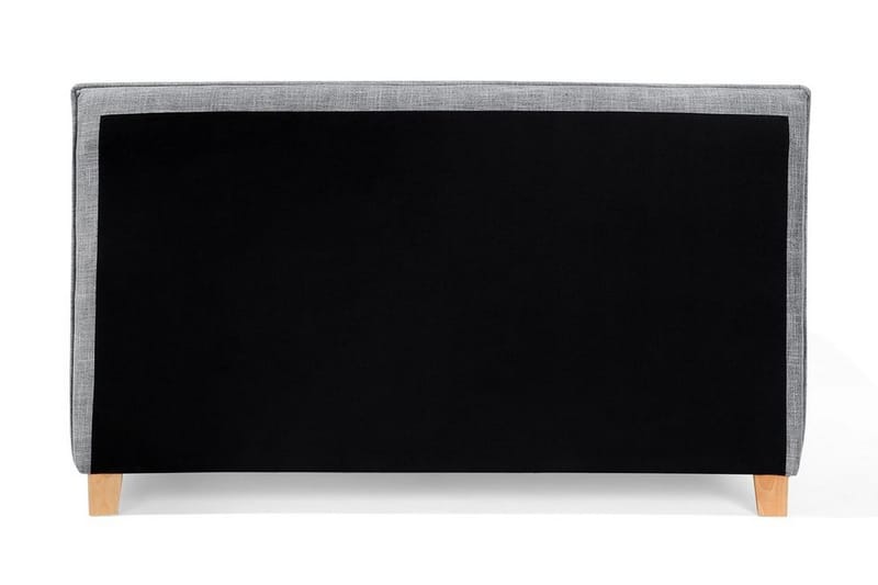 Sennez sänkypaketti – parisänky 160x200 cm kangasta sängynpäädyllä + petauspatja - Harmaa - Huonekalut - Sänky - Sänkykehikot & sängynrungot