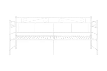 Vuodesohvan runko valkoinen metalli 90x200 cm - Huonekalut - Sänky - Sänkykehikot & sängynrungot