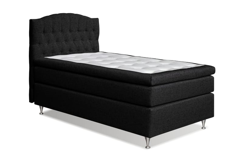 Sänkypaketti Abelie 120x200 Medium - Musta - Huonekalut - Sänky - Jenkkisängyt