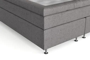 Sänkypaketti Abelie 160x200 Kova - Harmaa - Huonekalut - Sänky - Jenkkisängyt