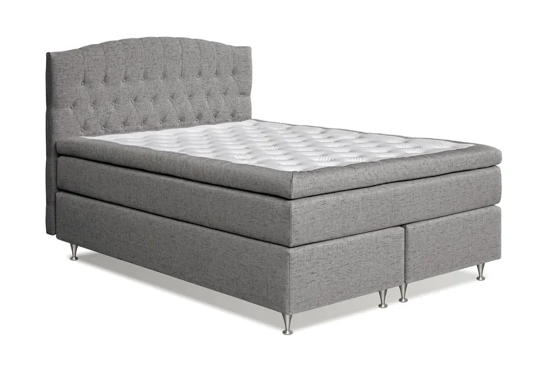 Sänkypaketti Abelie 160x200 Kova - Harmaa - Huonekalut - Sänky - Jenkkisängyt