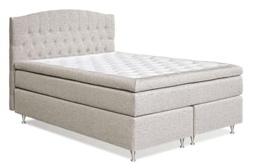 Sänkypaketti Abelie 160x200 Kova/Medium - Beige - Huonekalut - Sänky - Sänkypaketti