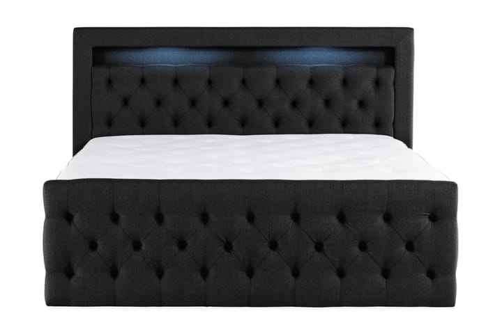 Sänkypaketti Altaneira 180x200 cm nostosäilytys - Musta - Sänkypaketti - Sängyt säilytystilalla