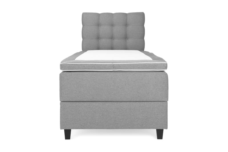 Sänkypaketti Boxford 80x200 Säilytyssänky, Vaaleanharmaa