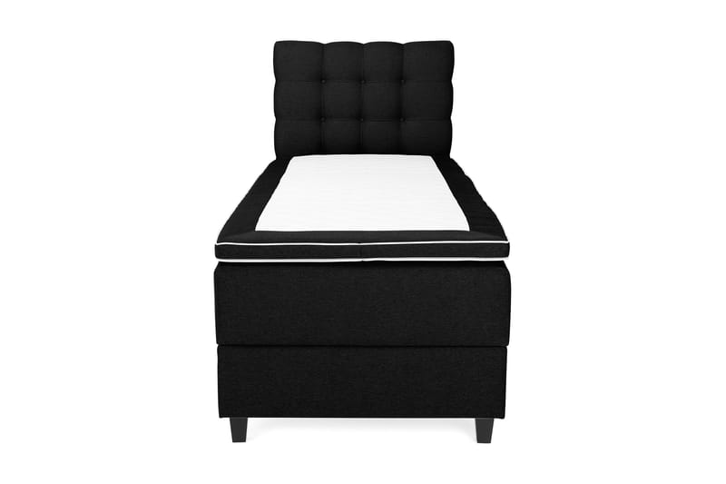 Sänkypaketti Boxford 90x200 Säilytyssänky - Musta - Huonekalut - Sänky - Jenkkisängyt